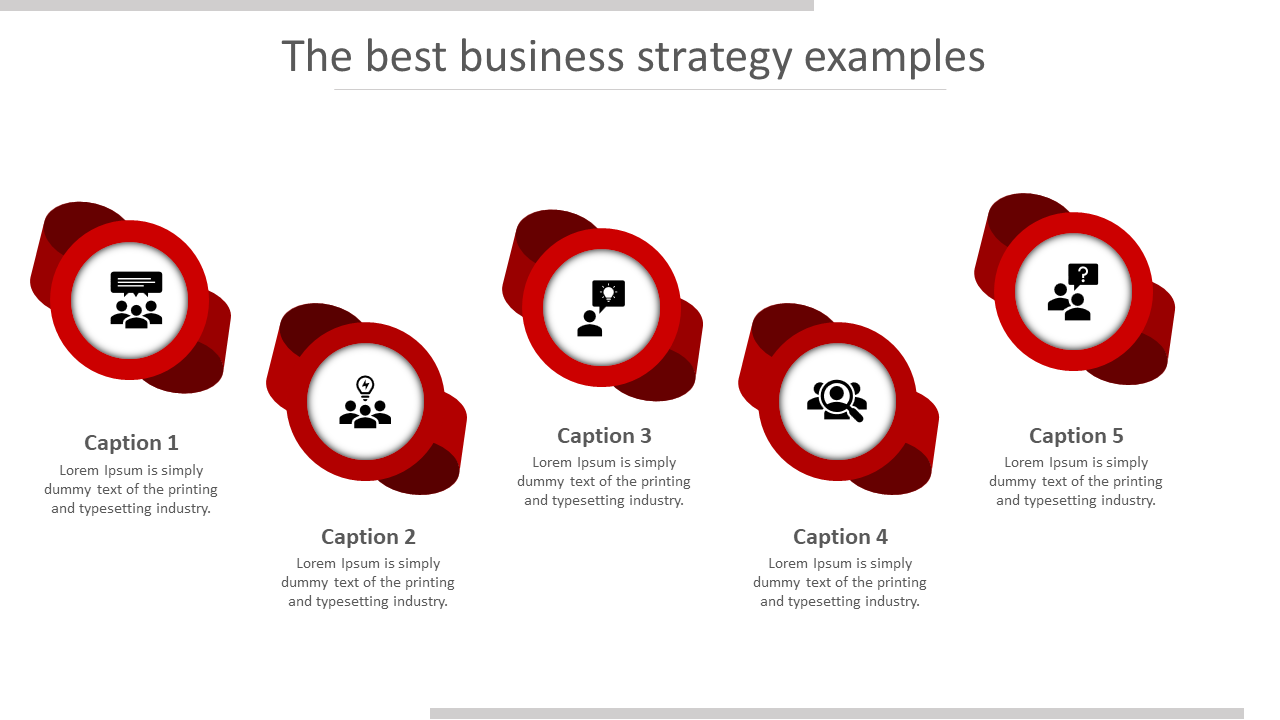 business strategy examples ppt-5-red